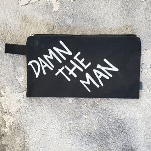 Wren And Glory Empire Records Hand Painted Clutch Bag